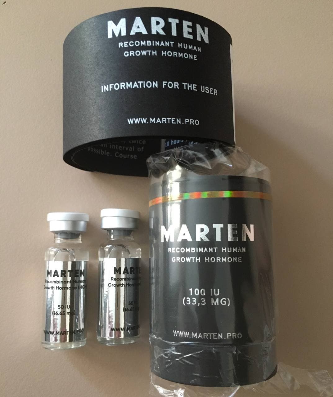 Marten 100 IU, Гормон Роста купить, цена в Украине