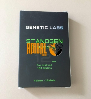 Stanogen 12mg 100tab, Genetic Labs купить, отзывы, фото