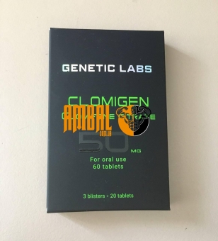 Clomigen 50mg Genetic Labs (кломид)