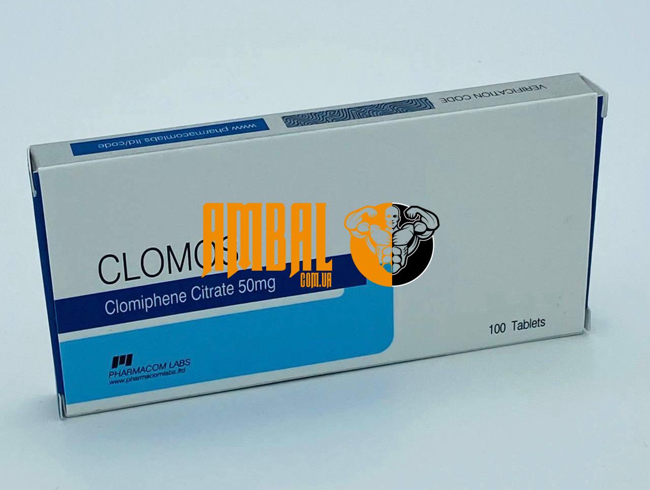 Clomos 50mg 50tab Farmacom (кломід)